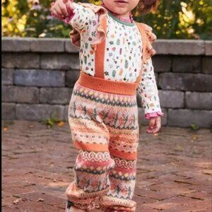 Matilda Jane Pumpkin Pie Romper Size 6-12M